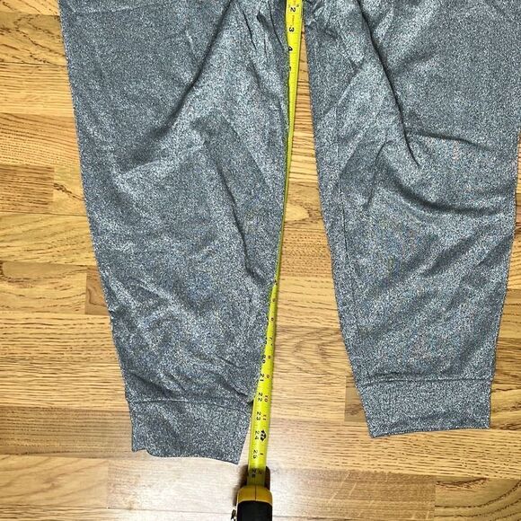 Anne Klein Womens Jogger Pants Elastic Waist Mid Rise Silver Size 3X NWT - Picture 4 of 14